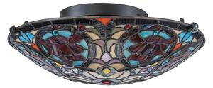 Plafonieră Tiffany Quoizel LARISSA (QZ-LARISSA-F) - 2 x E27, 40W, 230V