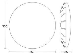 Plafonieră LED cu senzor RS PRO S30 SC 25,8W/230V 4000K Steinel 068042