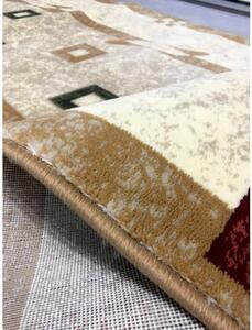Traversa Hol, Model Lotos 579 110, Festonata la capete, Latime 60 cm, Crem Bej Dreptunghi, 60 x 500