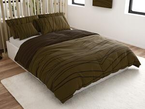 Lenjerie de pat din bumbac SOFIA DREAM maro Dimensiune lenjerie de pat: 70 x 90 cm | 140 x 200 cm