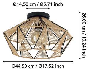 Plafonieră ADWICKLE 1xE27/40W/230V Eglo 43775