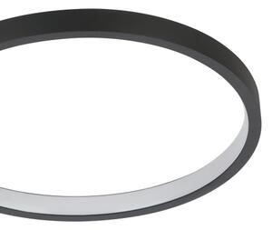 Plafonieră LED dimabilă GAFARES LED/15W/230V negru Eglo 900421 + telecomandă