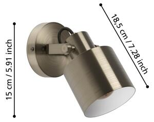 Spot de perete SOUTHERY 1xE27/40W/230V Eglo 43817