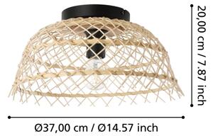 Plafonieră Eglo AUSNBY 43831, 1xE27/40W/230V