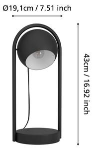 Lampă de masă MURNIA 1xE14/40W/230V Eglo 900314