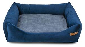 Pat albastru-gri închis pentru câini 85x105 cm SoftBED Eco XL – Rexproduct
