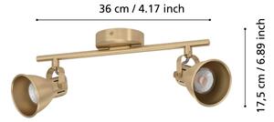 Spot LED SERAS 2xGU10/3W/230V Eglo 900171