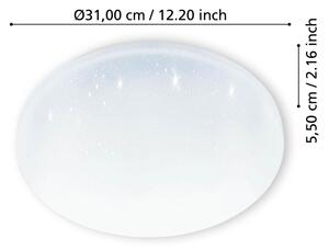 Plafonieră LED pentru baie FRANIA LED/18W/230V IP44 Eglo 900363