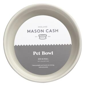 Bol pentru animale de companie din gresie ceramică ø 15 cm Linear Grey – Mason Cash