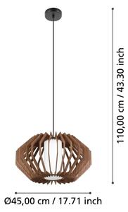 Lustră pe cablu RUSTICARIA 1xE27/40W/230V Eglo 900386