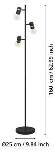 Lampadar LURONE 3xE27/10W/230V Eglo 900179