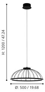 Eglo 99403 - Lustră LED pe cablu BOGOTENILLO LED/27W/230V