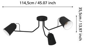 Lustră aplicată LORETO 3xE27/25W/230V Eglo 900188