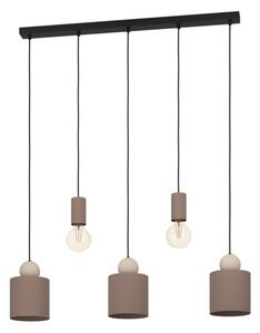 Lustră pe cablu GAZZOLA 5xE27/40W/230V Eglo 900346