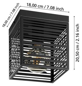 Plafonieră PIEDRITAS 1xE27/40W/230V Eglo 900355