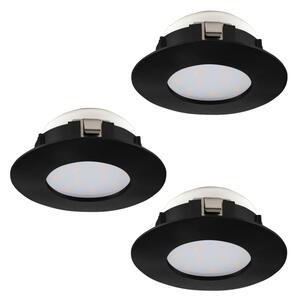 SET 3x corp de iluminat LED încastrat pentru baie PINEDA LED/4,9W/230V IP44 Eglo 900744