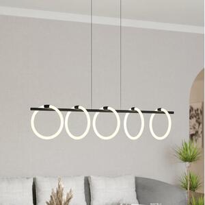 Lustră LED pe cablu CARANACOA 5xLED/7W/230V Eglo 900563