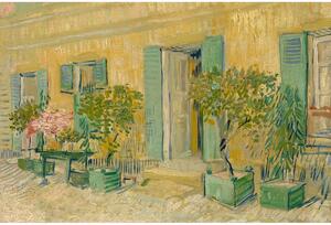 Tablou - reproducere 90x60 cm Exterior of a Restaurant in Asnières, Vincent van Gogh – Fedkolor