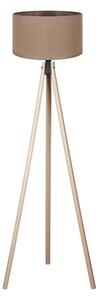 Lampadar Duolla 1xE27/60W/230V d. 44 cm maro/bej