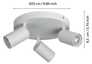 Spot LED RGBW dimabil TELIMBELA-Z 3xGU10/4,9W/230V Eglo 900338