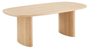 Masă de dining cu aspect de lemn de frasin 110x210 cm Serra – House Nordic