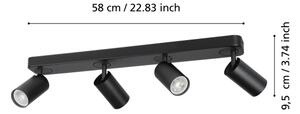 Spot LED RGBW dimabil TELIMBELA-Z 4xGU10/4,9W/230V Eglo 900337