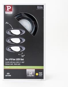 SET 3x corp de iluminat dimabil pentru baie LED/6W IP23 NOVA 230V Paulmann 94472