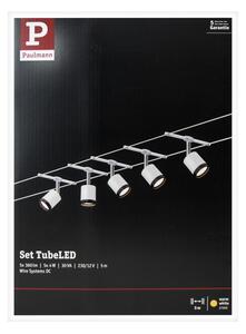 Paulmann 3981 - Set 5xLED/4W sistem complet cu cablu TUBE 230V