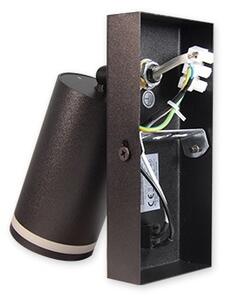 Spot de perete 1xGU10/35W/230V negru