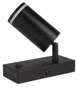 Spot de perete 1xGU10/35W/230V negru
