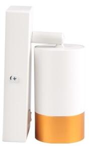 Spot de perete 1xGU10/35W/230V alb/auriu