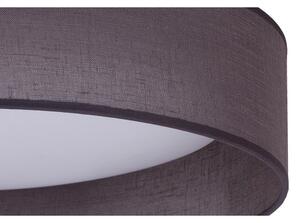 Plafonieră LED Duolla ROLLER LED/24W/230V d. 45 cm antracit
