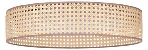Plafonieră LED Duolla ROLLER LED/24W/230V d. 45 cm ratan