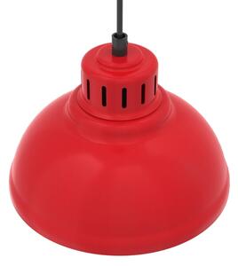 Lampa suspendata ALTAR 1xE27/60W roșu