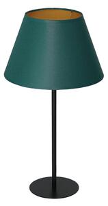 Lampă de masă ARDEN 1xE27/60W/230V d. 30 cm verde/aurie