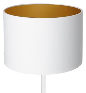 Lampă de masă ARDEN 1xE27/60W/230V d. 25 cm albă/aurie