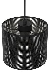 Lustră pe cablu LOFT SHADE 3xE27/60W/230V neagră