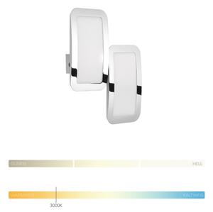 Wofi 4526.02.01.6000- Set 2x LED lampă de perete dimabilă SAGA LED/8W/230V