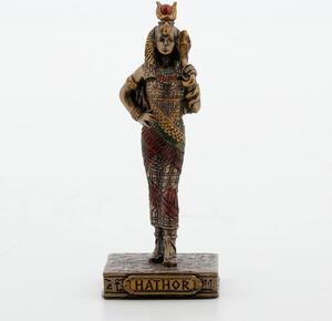 Mini statueta mitologica zeita egipteana Hathor 9 cm