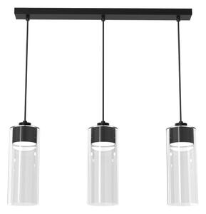 Lustră pe cablu CLARISSA 3xGX53/12W/230V neagră