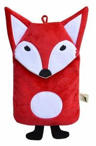 Termofor Hugo Frosch pentru copii Eco Junior Comfort cu motiv de vulpe, roșu