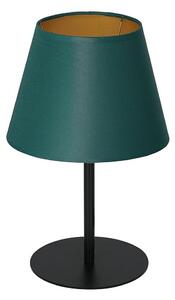 Lampă de masă ARDEN 1xE27/60W/230V d. 20 cm verde/aurie