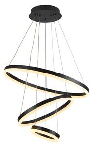 Lustră LED dimabilă pe cablu LED/85W/230V 3000-6500K + telecomandă