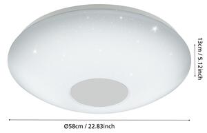 Plafonieră LED dimabilă Eglo 95973 VOLTAGO 2 LED/30W/230V