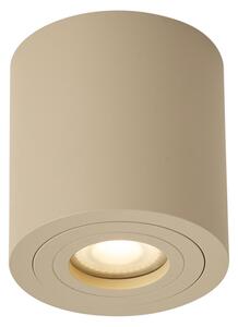 Spot de tavan modern Taupe GU10 50mm IP44 - Capa