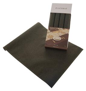 Suport farfurie SES4006 Chocolate 30 x 45 cm, set de 4 buc