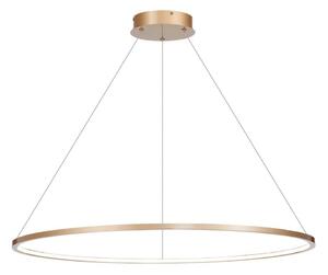 Lustr LED SATURNO 57W 230V, pr. 100 cm, IP44, auriu