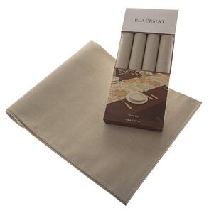 Suport farfurie SES4004 Beige 30 x 45 cm, set de 4 buc