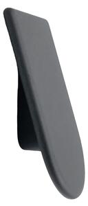 Buton pentru mobila Tana, finisaj negru cobalt, 30.8x48.75 mm