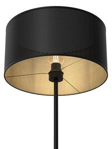 Lampadar LOFT SHADE 1xE27/60W/230V negru/auriu